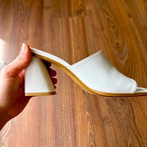 Zara Block Heel Sandal Size 6